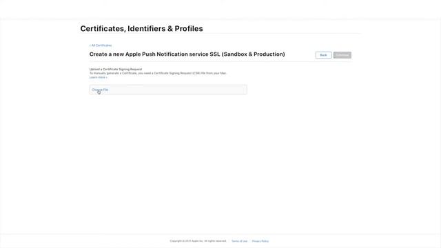 Apple Store : Step 6 Generate Services Certificate Ex:(Apple Push Notification Service SSL) بالعربي смотреть онлайн