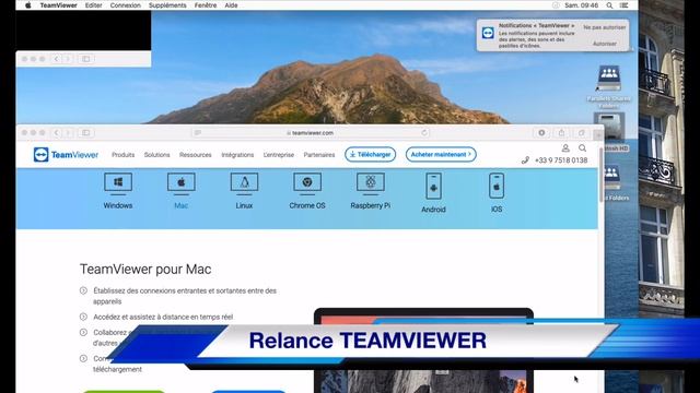 TeamViewer macOS Catalina - Permissions смотреть онлайн