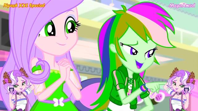 [Russian] MLP: Equestria Girls RoF - Applejack And Rarity's Summer Job Troubles (Nyash XXL Special)