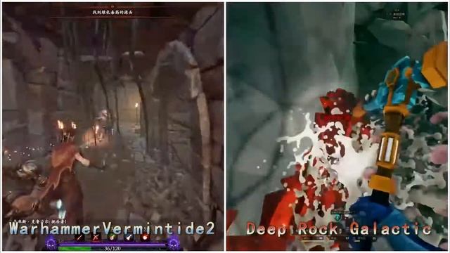 Deep Rock Galactic VS Warhammer: Vermintide 2 смотреть онлайн