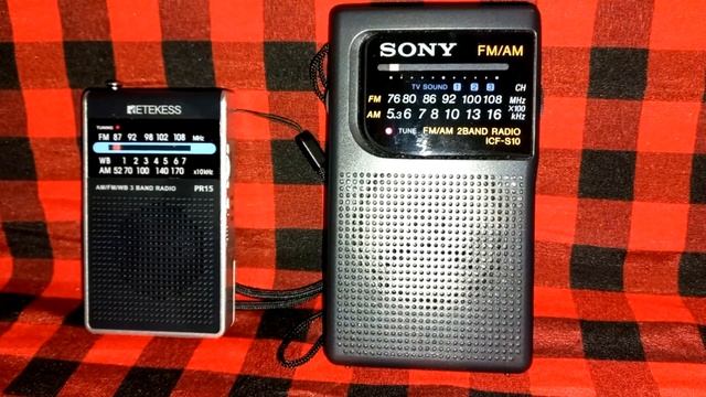 Sony ICF-S10 Retekess PR15 Medium Wave Comparison UTC 21.21 смотреть онлайн
