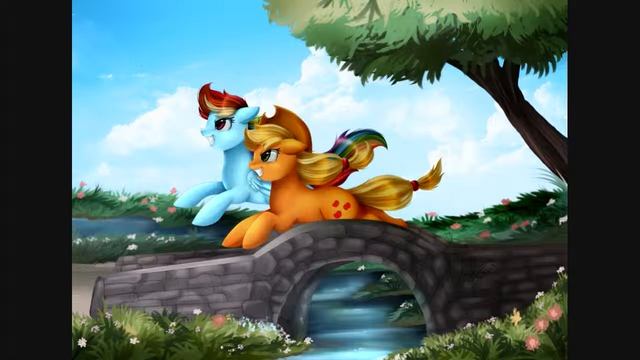 Applejack/Rainbow Dash Tribute - Homes with the Magic смотреть онлайн