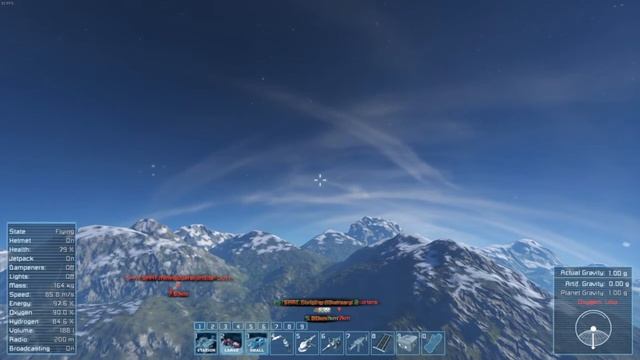 Can the jetpack get you into space? (Space Engineers) смотреть онлайн