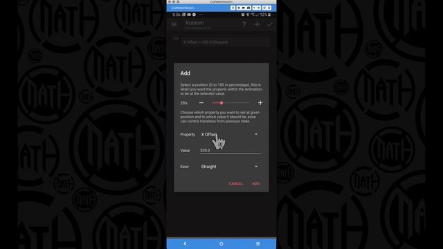 KLWP Animation Tutorial - Following a Path смотреть онлайн