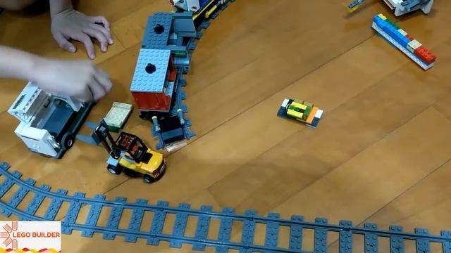 Lego City 60198 Cargo Train Speed Build Part7 Final Play смотреть онлайн