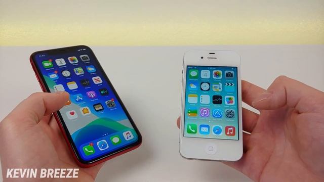 iPhone 11 vs iPhone 4 - Who Will Win? смотреть онлайн
