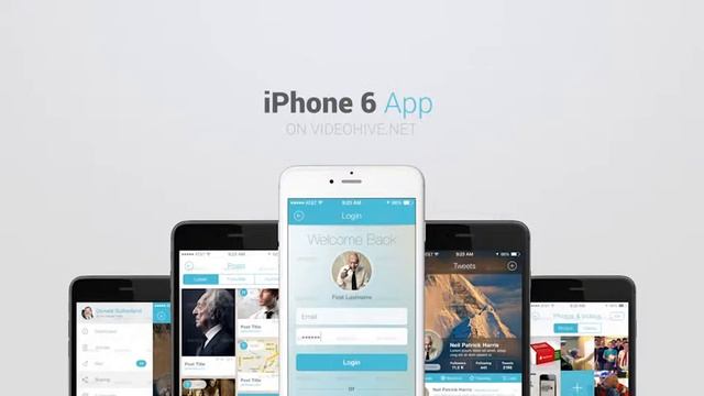 Iphone 6 App Presentation Kit Template - After Effects Project смотреть онлайн
