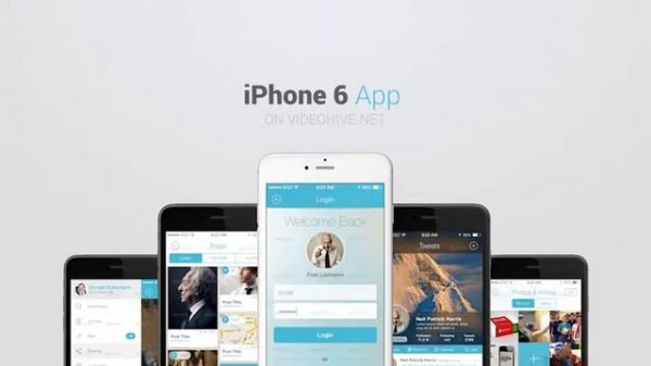 Iphone 6 App Presentation Kit Template - After Effects Project