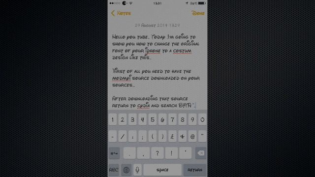 How to change Font on IPhone | IOS 7.1.2 | Cydia смотреть онлайн