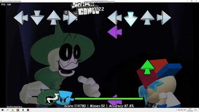 FNF: Deformation - Vs Dave and Bambi Golden Apple Edition v1.2 смотреть онлайн