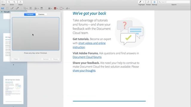 Insert a Scanned Electronic Signature in a PDF using a Mac смотреть онлайн