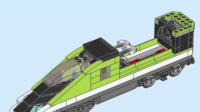 LEGO City 60337, Express Passenger Train - building instructions смотреть онлайн