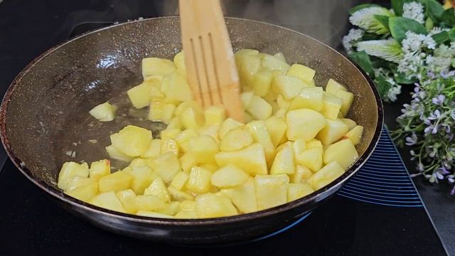Super Tasty Dessert, in Just 5 Minutes! More Apples Than Dough смотреть онлайн