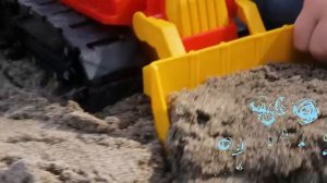 Играем в Большой Песочнице Бульдозером. Челлендж настоящее против...