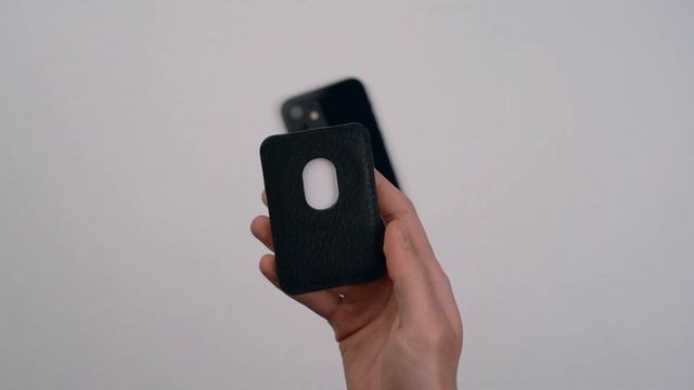 Leather wallet with Magsafe - Geometric Goods смотреть онлайн