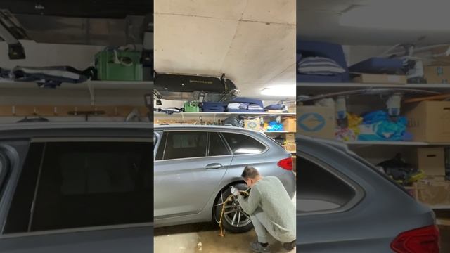 Goodyear G9 snow chains installation смотреть онлайн