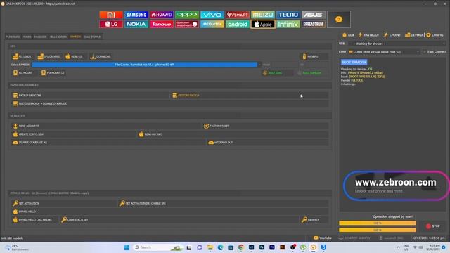 How to use UnlockTool to reset any iphone #zebroon смотреть онлайн