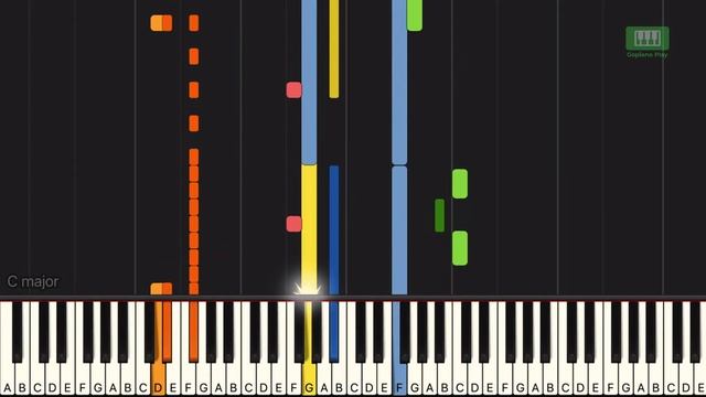 IMPOSSIBLE REMIX iPhone Ringtone Piano Synthesia смотреть онлайн