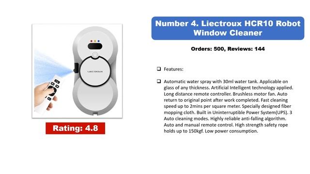 Top 5 Best Robotic Window Cleaner In 2024 смотреть онлайн