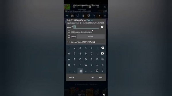 HOW TO HACK HEROICS GAME WITH GAME GUARDIAN