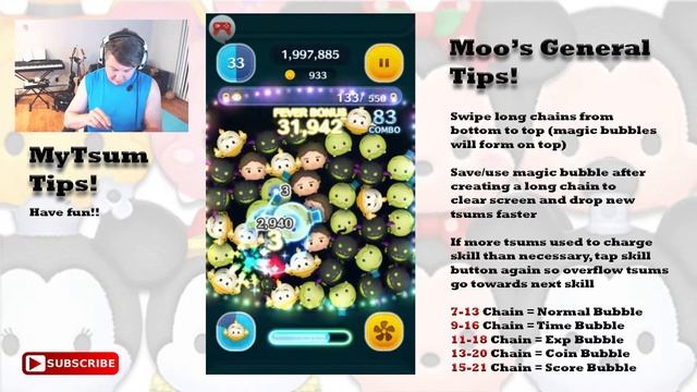 Line Disney Tsum Tsum - Lumiere Gameplay Skill 3 смотреть онлайн