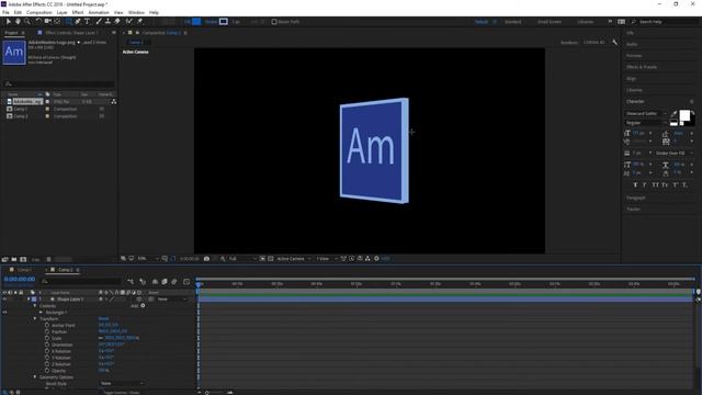 Quickly Create 3D Objects in Adobe After Effects using Ray Tracing смотреть онлайн