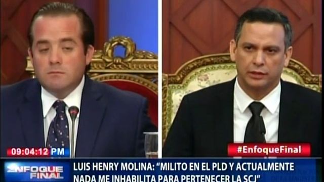 Luis Henry Molina: "milito en el PLD y actualmente nada me imposibilita para pertenecer a la SCJ" смотреть онлайн