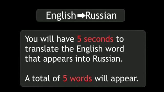 Learn Russian - Video Vocabulary #1