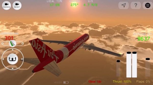 RC FS Advanced Real Flight Simulator Full GamePlay A320neo AIRASIA by ios Android 1/19/22 AFJ EP22
