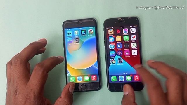 iPhone 7 vs iPhone SE 2 Speed Test смотреть онлайн
