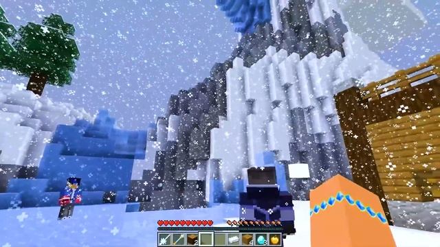 Playing as an ICE GODDESS in Minecraft! смотреть онлайн