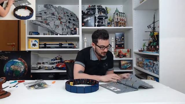 LEGO 21332 THE GLOBE | LIVE BUILD | Part 2 смотреть онлайн