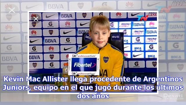 BOCA JUNIORS FICHÓ A KEVIN MAC ALLISTER Y LAS REDES SOCIALES EXPLOTARON смотреть онлайн