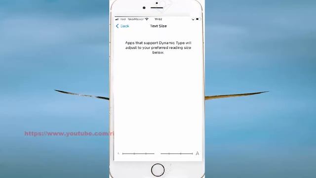 iPhone 7 : How to adjust text size screen смотреть онлайн
