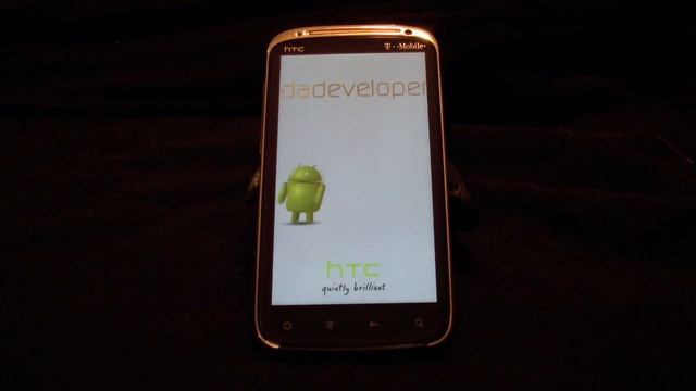 HTC Sensation Showing Custom Bootanimation (Android Eating Apple) смотреть онлайн