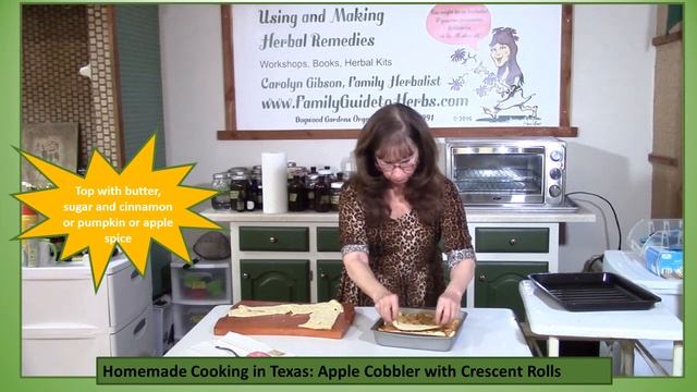Apple Cobbler with Crescent Rolls: No more hard apples! смотреть онлайн