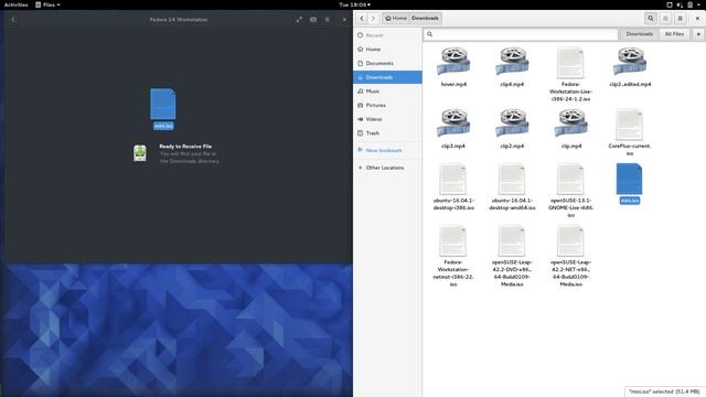 GNOME Boxes: DND Hover feedback смотреть онлайн