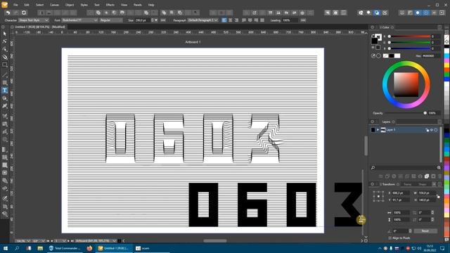 VectorStyler - применяем эффект Displacement