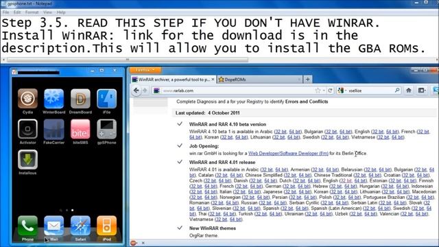How to get GBA Emulator and GBA ROMs on iPod/iPhone with 4.2.1 Firmware смотреть онлайн