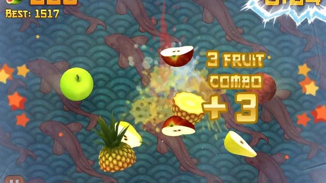 [Apple Arcade] Fruit Ninja Classic+ - Peachy Time смотреть онлайн