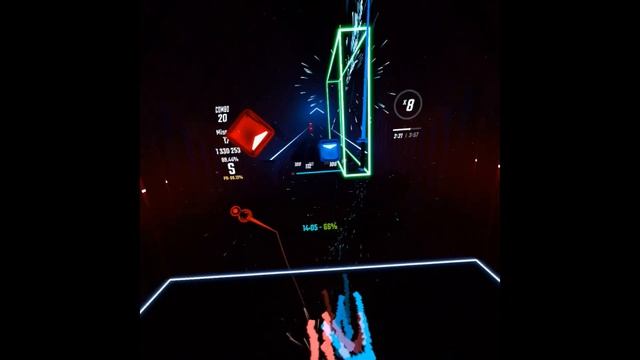 My last beat saber video for a long time :,( Dark Sheep - Chroma смотреть онлайн