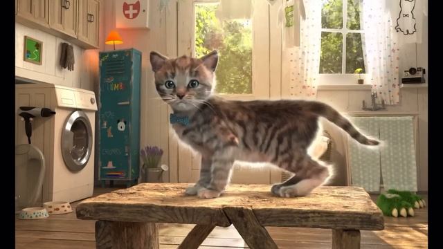 Little Kitten Preschool Adventure Educational Games iOS Play Fun Cute Kitten Pet Care Learning #618 смотреть онлайн