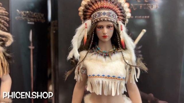 Phicen Tbleague Mohegan huntress attire 1/6 scale action figures смотреть онлайн