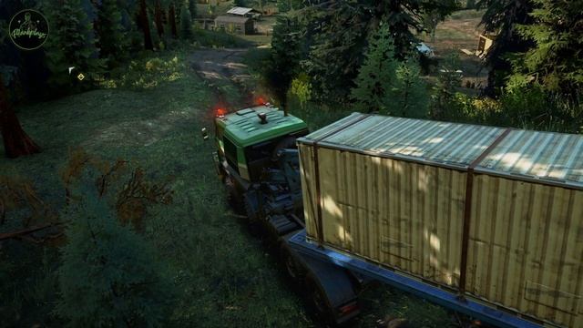 Azov 64131 Hauling Mobile Communication equipment - #snowrunner смотреть онлайн