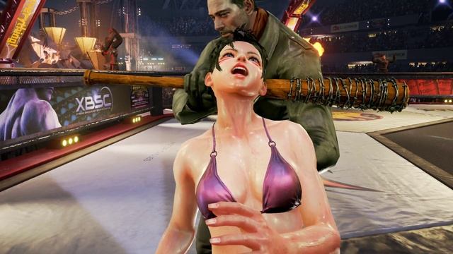 Tekken 7 - Kunimitsu Infinite KO Vs. Negan (Patreon Request)