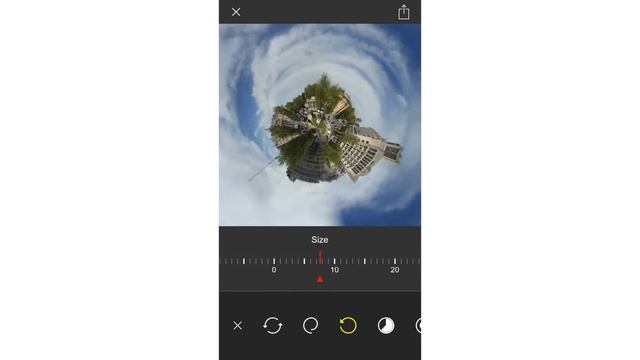 How to create a 'Little planet' using an iPhone смотреть онлайн