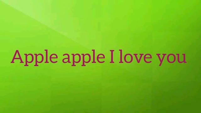 Apple Round Apple Red Apple Juicy | Rhyme With Lyrics | Kids Club