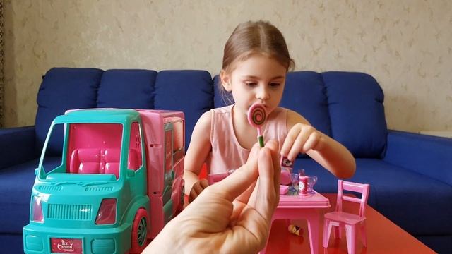Фургон для Энчантималс. Van for Enchantimals. смотреть онлайн