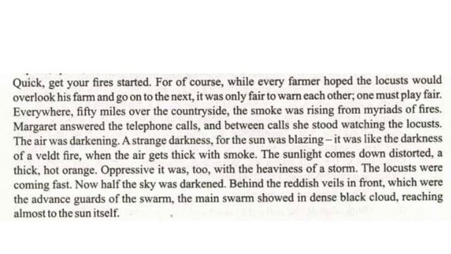A Mild Attack of Locusts | first-year English book 1 | 11th Class English Book 1, Ch 10 смотреть онлайн
