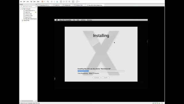 Comment Installer Mac OS X 10.6.2 Snow Leopard Sur VMware смотреть онлайн
